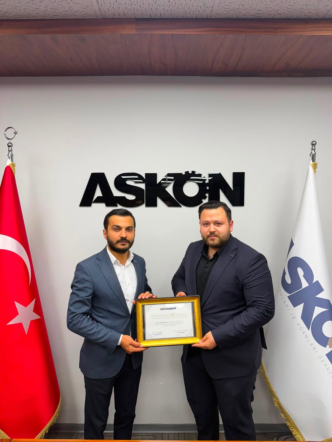 Genç ASKON Adana Şube Başkanı Abdülhamit Çalışkan
