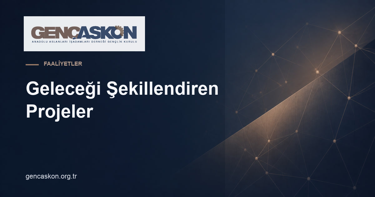Genç ASKON sosyal sorumluluk projeleri